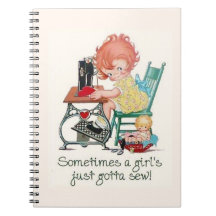 Notitieboeken: Alleen Gotta Sew