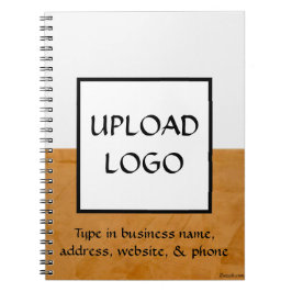 Notitieboeken op maat logo zakelijke promotionele