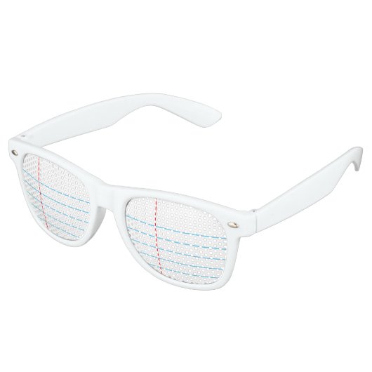 Notitieboeken papieren zonnebril - Retro Party Sha (Gekanteld)