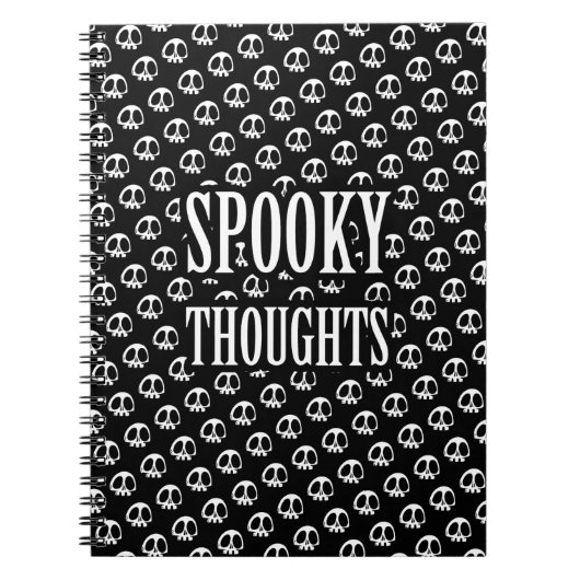 Notitieboeken van het schedelpatroon (Voorkant)