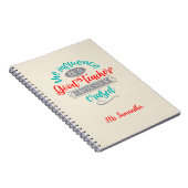 Notitieboeken van leerkrachten - Inspirerend offer (Rechterzijde)