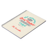 Notitieboeken van leerkrachten - Inspirerend offer (Linkerzijde)