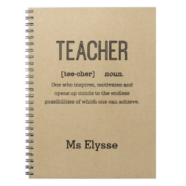 Notitieboeken van leraren - definitie van "roestkr