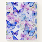 Notitieboeken vlinderpatroon (Achterkant)