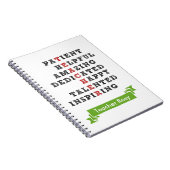 Notitieboeken voor een speciaal leraar (kenmerken) (Rechterzijde)