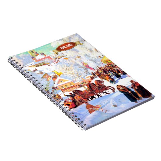 Notitieboeken voor kerstcadeautjes voor de Russisc (Rechterzijde)