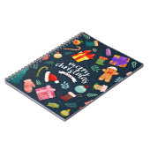 Notitieboeken voor prettige kerstfeestdagen (Linkerzijde)