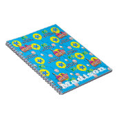 Notitieboekje, #10 Gelukkige 10e verjaardag Notiti Notitieboek (Rechterzijde)