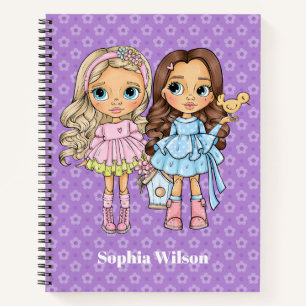 Notitieboekje beste vriendinnetjes kleine meisjes notitieboek
