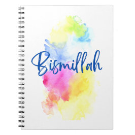 Notitieboekje - Bismillah - Kleurrijk Notitieboek