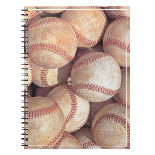 Notitieboekje-honkbal Notitieboek (Voorkant)