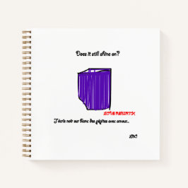 Notitieboekje kleine spiralen - diamant motief LBC Notitieboek