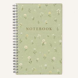 Notitieboekje Little Wildflowers – Gestippeld Dag Notitieboek