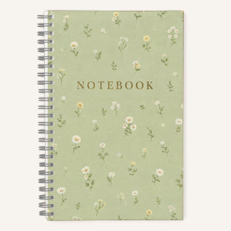 Notitieboekje Little Wildflowers – Gestippeld Dag Notitieboek