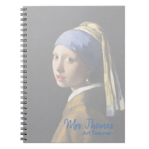 Notitieboekje met Meisje met de Parel Notitieboek
