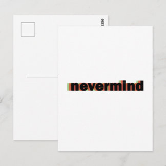 notitieboekje negeer briefkaart