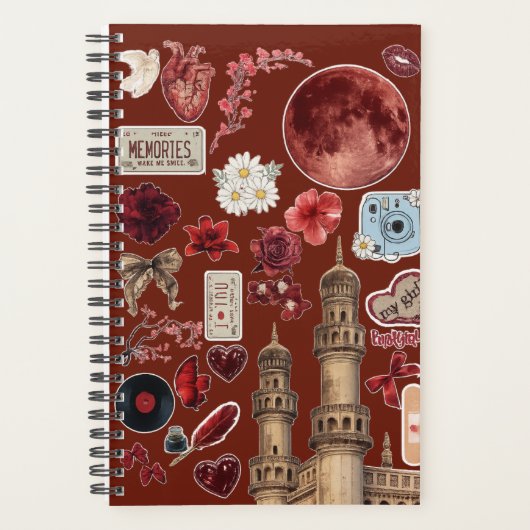 notitieboekje, schrift, opname planner (Voorkant)