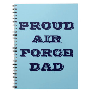 Notitieboekje Trots Air Force Vader Notitieboek