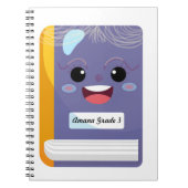 Notitieboekje voor kind graad 3 Grappig gezicht Notitieboek (Voorkant)