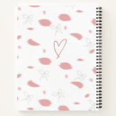 Notitieboekje voor schattige meisjes notitieboek (Achterkant)
