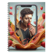 Notitieboekjes Dean met aardbeien