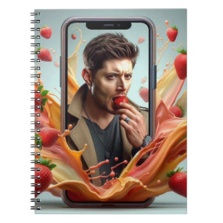 Notitieboekjes Dean met aardbeien Notitieboek