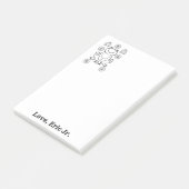 Notitiebriefjes Frogs Bloem Kleur Post it Notitie Post-it® Notes (Schuin)