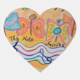 notitiefouten hart sticker