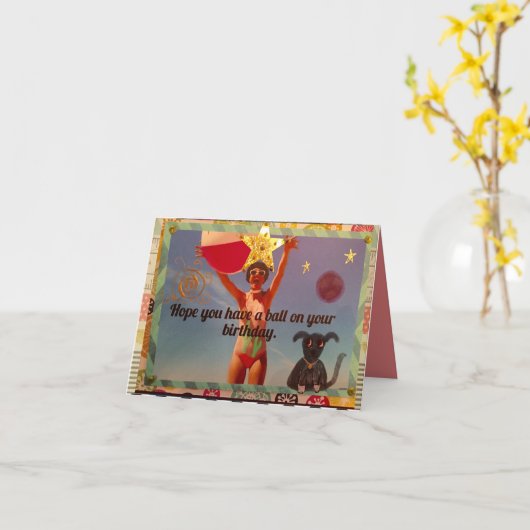 Notitiekaart (Gele Bloem)