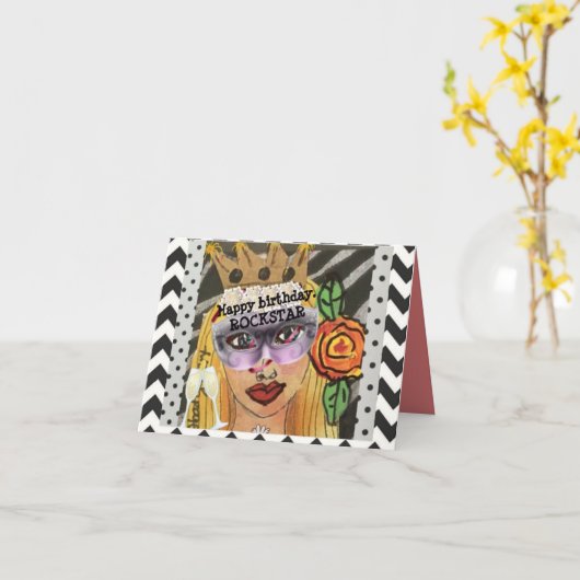 Notitiekaart (Gele Bloem)