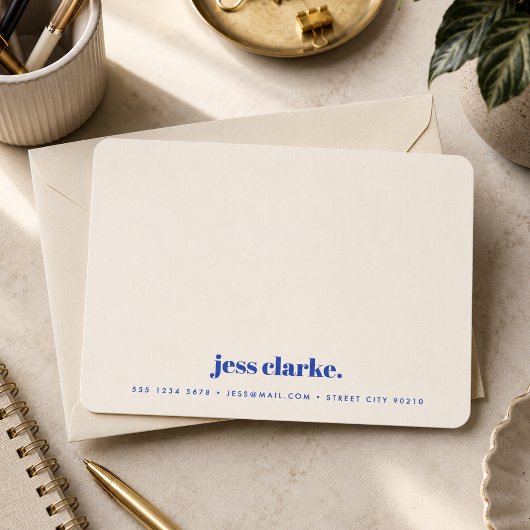 Notitiekaart | Aangepaste vintage retro briefkaart
