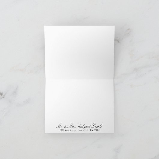 Notitiekaart Bedanktbriefjes Roze Hydrangea Kunst (Binnen)