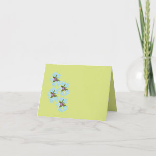 Notitiekaart : Korenbloemen