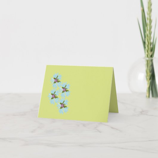 Notitiekaart : Korenbloemen (Voorkant)