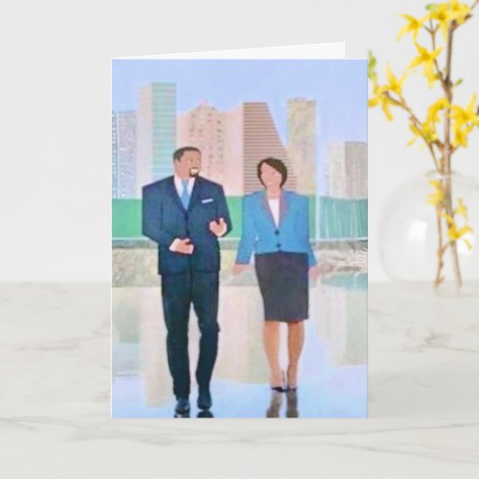 Notitiekaart (Leeg) (Gele Bloem)