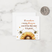 Notitiekaart Notitiekaartje (Voorkant / Achterkant in situ)