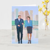 Notitiekaart (onbedrukt) (Gele Bloem)