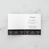 Notitiekaart voor huwelijksuitnodiging | E1 (Binnen)