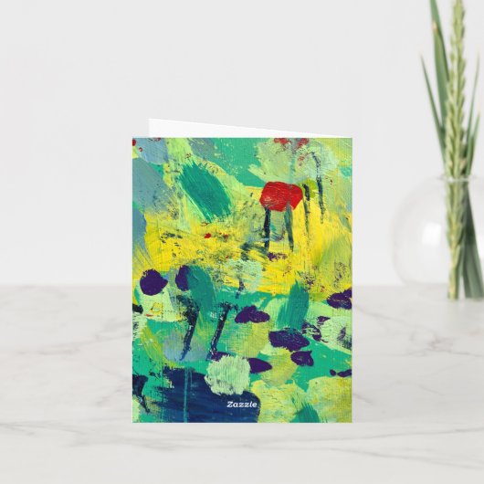 Notitiekaarten in veld- en weideontwerp (Achterkant)