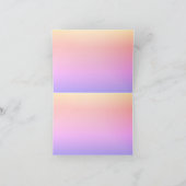 Notitiekaarten: Liefde van de vlinder Notitiekaartje (Binnen)