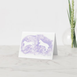 Notitiekaarten met Horse Design