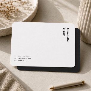 Notitiekaarten Zwart & Witte Briefkaart