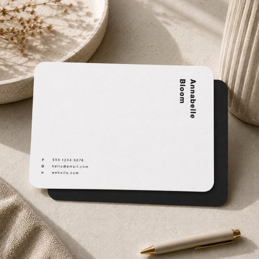 Notitiekaarten | Zwart & Witte Briefkaart