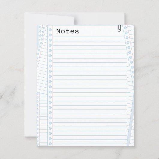 Notitiepapier (Voorkant)