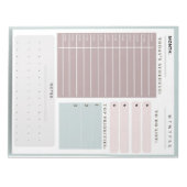 Notities bij dagplanning en takenlijsten notitieblok (Voorkant)