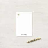 Notities Bloem beige  Post-it® Notes (Op bureau)