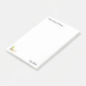 Notities Bloemige Bloemen Eens Op Een Tijd, Het Ei Post-it® Notes (Schuin)