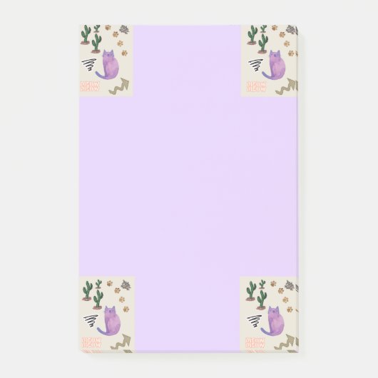 Notities Cactus Meerval Post-it® Notes (Voorkant)