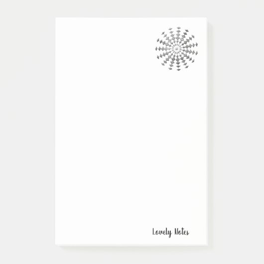 Notities Diamant  Post-it® Notes (Voorkant)