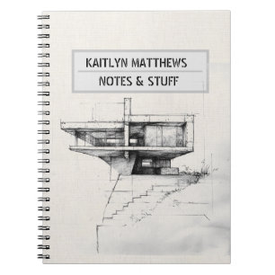 Notities en dingen voor Architect Notitieboek